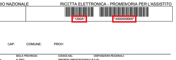 Numero ricetta elettronica (NRE)